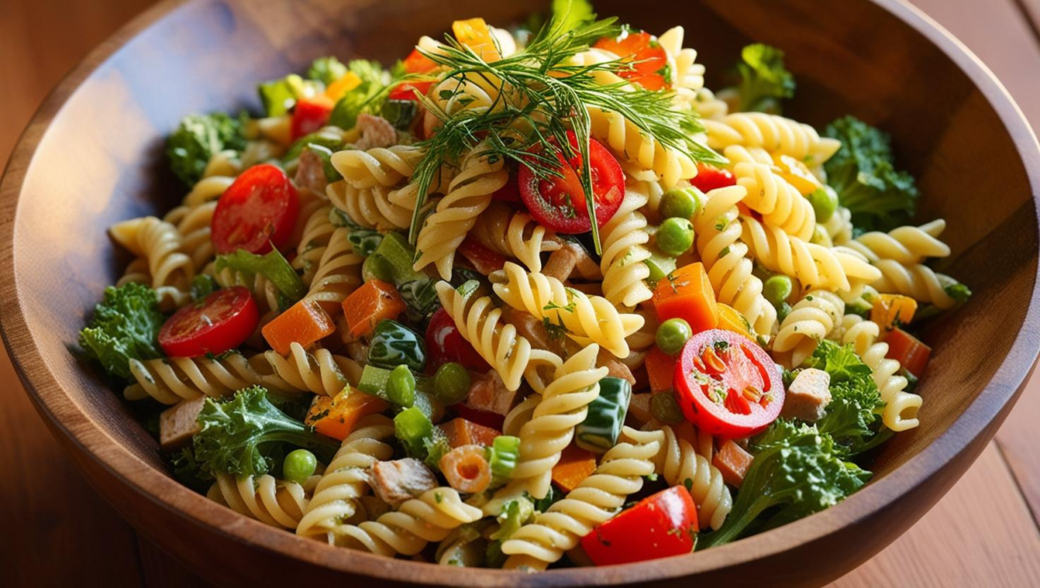 hugh protein pasta salad