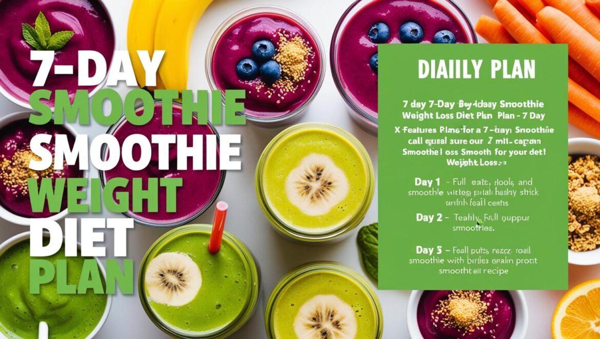 7-Day Smoothie Weight Loss Diet Plan