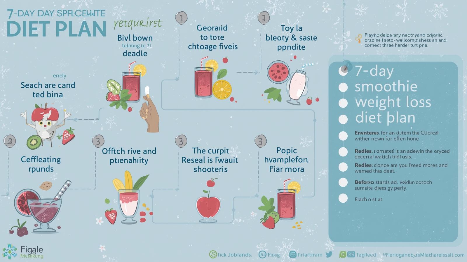 7Day Smoothie Weight Loss Diet Plan — free download