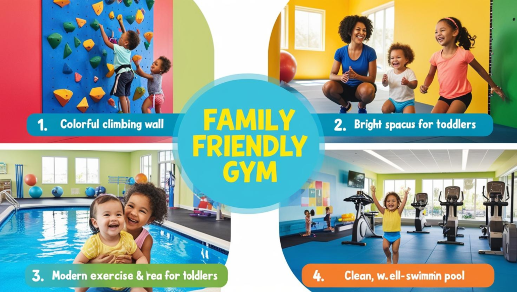 fitness center with childcare